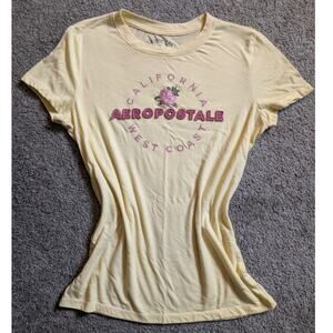Aeropostale Floral Graphic Tee Size Large